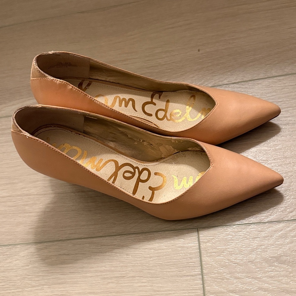 Sam Edelman nude heels, size 9.5 - Picture 2 of 6